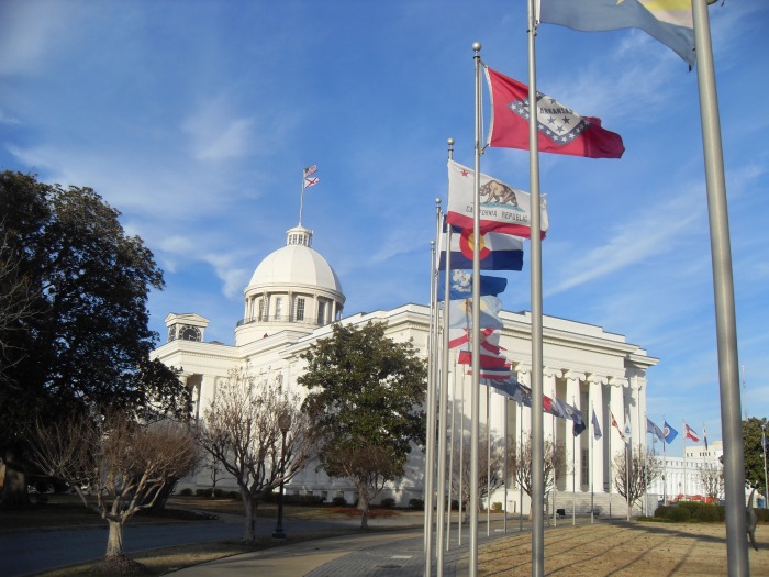 De Capitol Hill van Alabama werd gekopieerd in Washington DC
