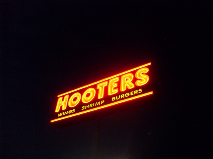 Take your parents to Hooters! 